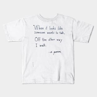 Avoidance Therapy Kids T-Shirt